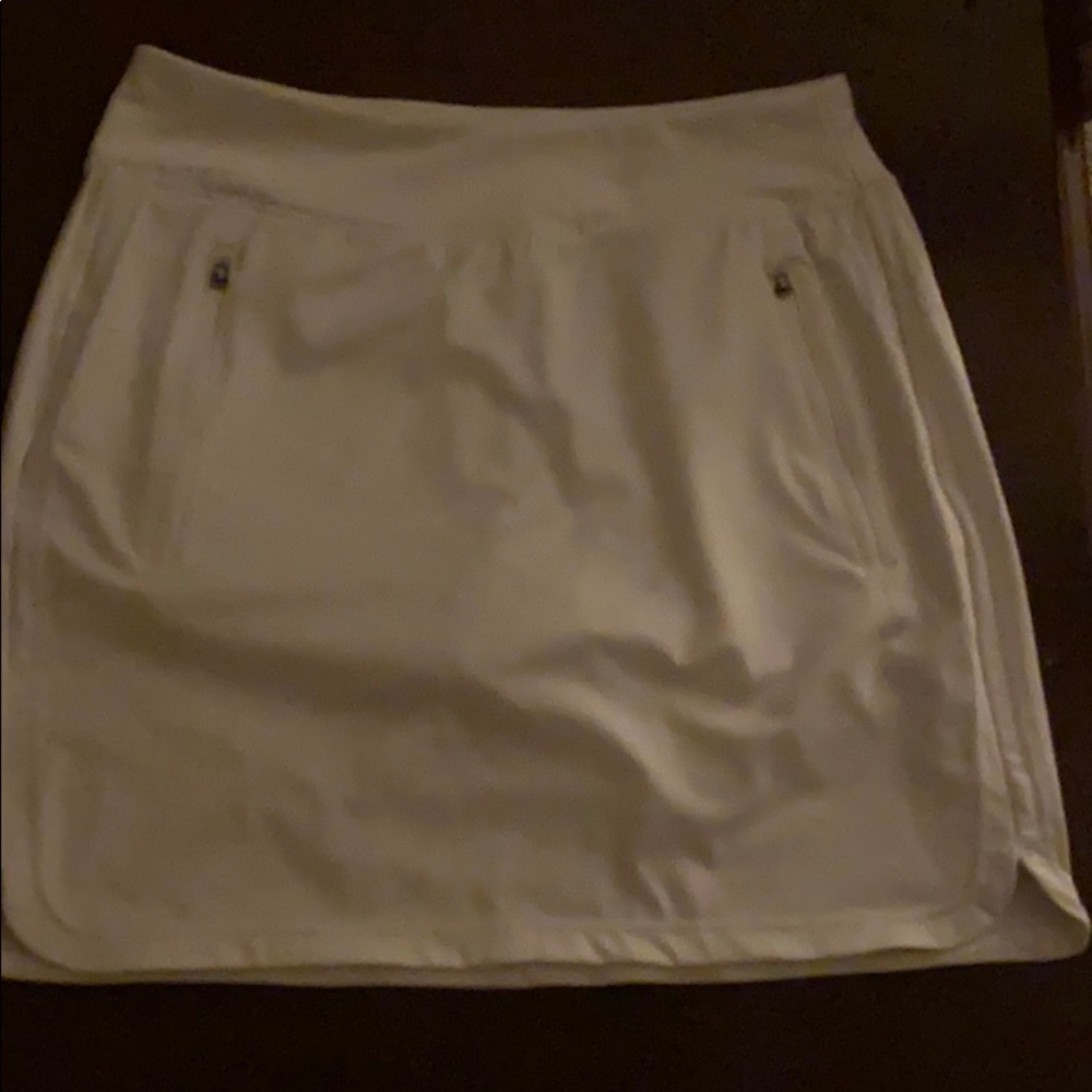 LevelWear White Tennis Skirt